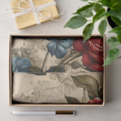 Red Roses  Geïnspireerd Decoupage Tissuepapier (Geschenk)