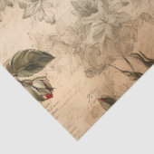 Red Roses  Geïnspireerd Decoupage Tissuepapier (Detail)