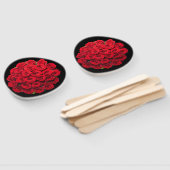 Red roses handwaaier (Niet-gemonteerd)