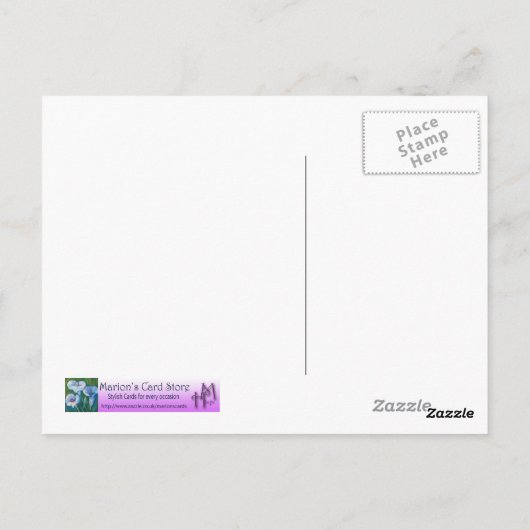 Red Roses Happy Moederdag Briefkaart (Achterkant)