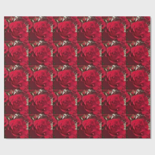 Red Roses inpakpapier (Vlak)
