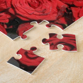 Red Roses Jigzaag Puzzle Legpuzzel (Zijkant)