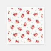Red Roses Land Schattige en  Servet (Voorkant)