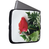 Red roses laptop sleeve (Voorkant Rechts)