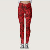 Red Roses Leggings (Voorkant)