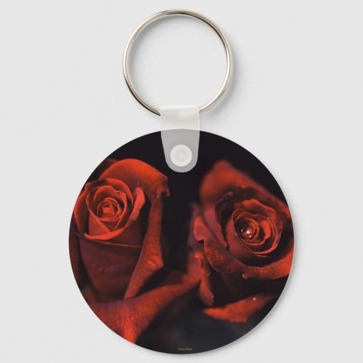 Red Roses-Love-Sleutelhanger Sleutelhanger (Voorkant)