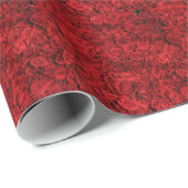 Red Roses maken foto dicht Cadeaupapier (Rol Hoek)