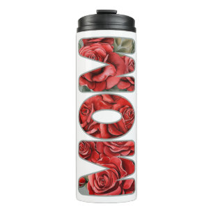 Red Roses Mam Thermosbeker