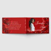 Red Roses Memorial Guest Book Gastenboek (Volledig)