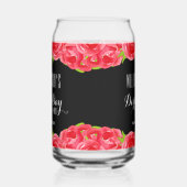 Red Roses Mint Julep Derby Day Blikvorm Glas (Links)