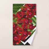 Red Roses Modern Bad Handdoek (Handdoek)