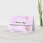 Red Roses Moederdag Kaart (Achterkant)