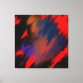 Red roses of our vibrant continent canvas afdruk (Voorkant)