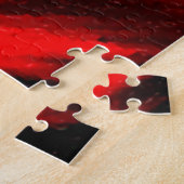 Red roses of our vibrant continent legpuzzel (Zijkant)