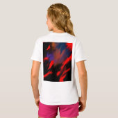 Red roses of our vibrant continent t-shirt (Achterkant volledig)