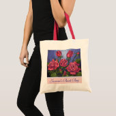 Red Roses personaliseren boektas Tote Bag (Voorkant (product))