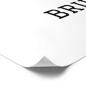 Red Roses Pet Derby Vrijgezellenfeest Welkom Poster (Hoek)