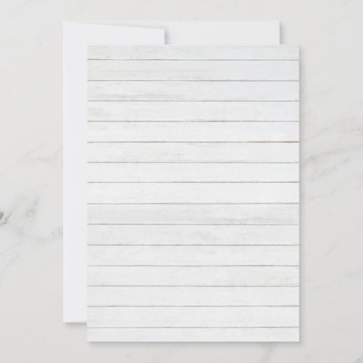 Red Roses Pine Branch kerstfeest Bachelorette Kaart (Achterkant)