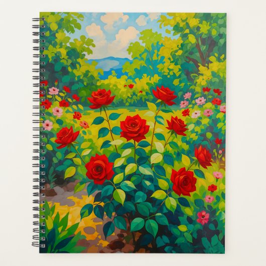 Red Roses Planner (Voorkant)