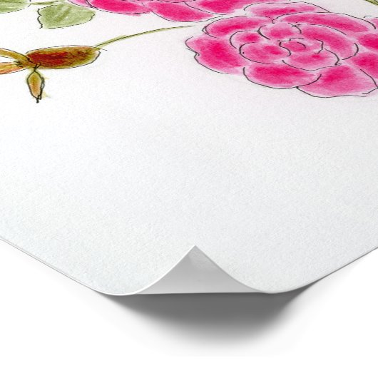 Red Roses Poster (Hoek)