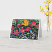 Red Roses Red Roses Kaart (Gele Bloem)