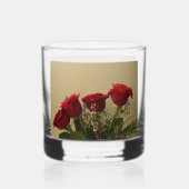 Red Roses Rocks Glas (Achterkant)