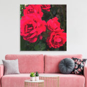 Red Roses Rosarium Canvas Afdruk (Insitu (Woonkamer))