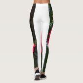 Red Roses Rosarium Leggings (Achterkant)