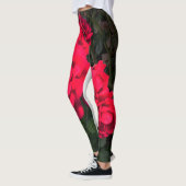 Red Roses Rosarium Leggings (Links)