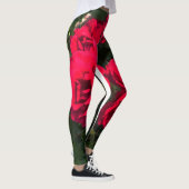 Red Roses Rosarium Leggings (Rechts)