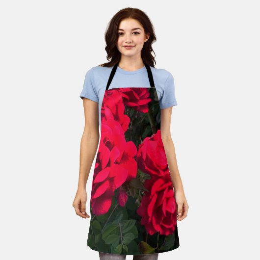 Red Roses Rosarium Schort (Gedragen)