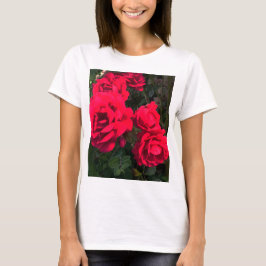 Red Roses Rosarium T-shirt
