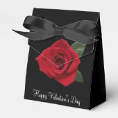 Red Roses Snoep of cadeau Valentijnsdag Favor Box Bedankdoosjes (Voorkant Zijde)