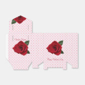 Red Roses Snoep of cadeau Valentijnsdag Favor Box Bedankdoosjes (Uitgevouwen)