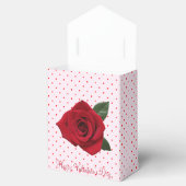 Red Roses Snoep of cadeau Valentijnsdag Favor Box Bedankdoosjes (Geopend)