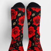 Red roses sokken (Top)
