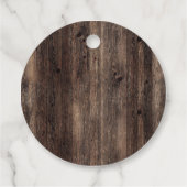 Red Roses Sunflower Cowgirl Boots Quinceanera Bedankjes Labels (Achterkant)