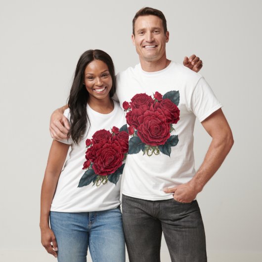 Red roses t-shirt (Unisex)