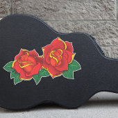 Red Roses Tattoos Sticker