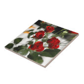 Red roses tegeltje (Zijkant)