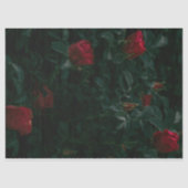 Red Roses Tissue Paper Decoupage Giftwrapping Tissuepapier (Voorkant)