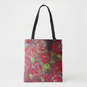 Red Roses Tote Bag (Voorkant)