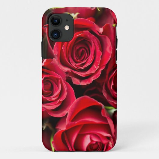Red Roses Tough iPhone Case (Achterkant)