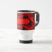Red Roses Travel Mug Reisbeker (Voorkant rechts)