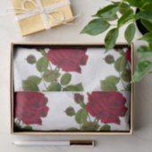 Red Roses Tuinpapier 10 x 15 inch Tissuepapier (Geschenk)