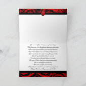 Red Roses Valentijnse feestdag Kaart (Binnen)