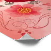 Red Roses, Valentine's Day, Poster (Hoek)