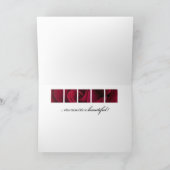 Red Roses Verjaardag Kaart Voor Liefdevolle Vrouw (Binnen)