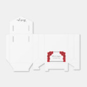 Red Roses Wedding Bedankdoosjes (Uitgevouwen)