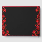 Red Roses Wedding Gastenboek (Achterkant)